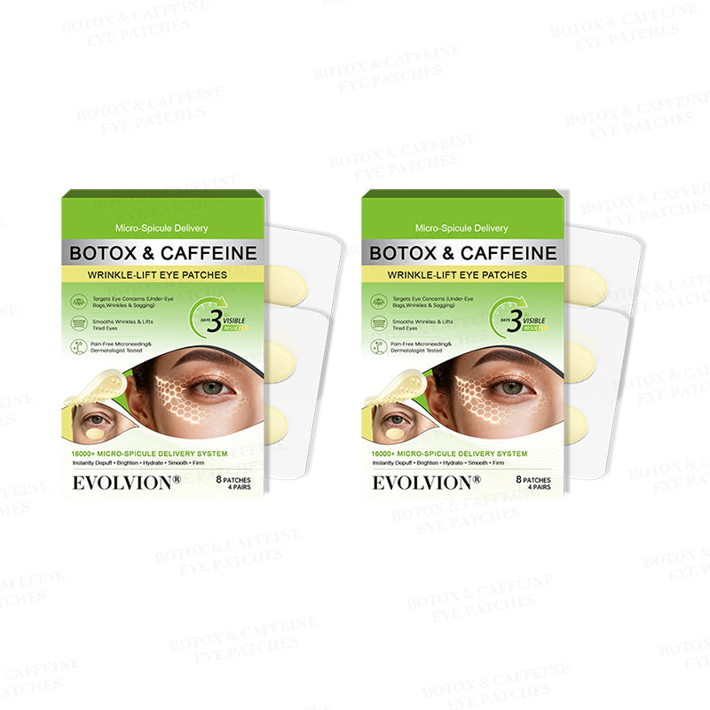 👁️🌿UK HOT SALES ✨Evolvion® Botox & Caffeine Wrinkle-Lift Eye Patches