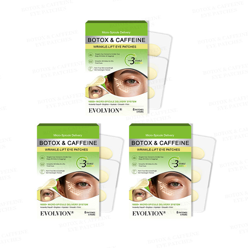 👁️🌿UK HOT SALES ✨Evolvion® Botox & Caffeine Wrinkle-Lift Eye Patches