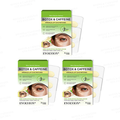 👁️🌿UK HOT SALES ✨Evolvion® Botox & Caffeine Wrinkle-Lift Eye Patches