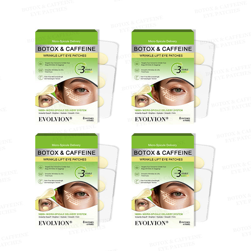 👁️🌿UK HOT SALES ✨Evolvion® Botox & Caffeine Wrinkle-Lift Eye Patches