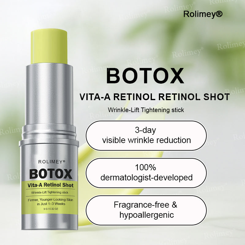 👑✨Made and shipped from the UK ✅ Rolimey® Botox & Vita-A Retinol Shot Wrinkle-Lift Tightening stick