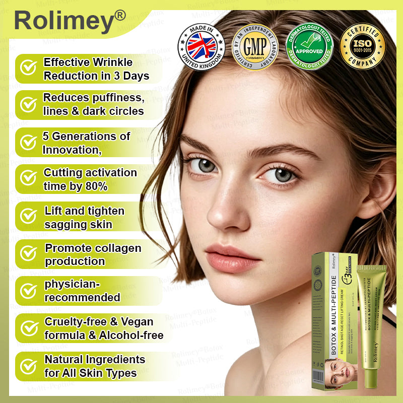 💐🌟💛Rolimey® Multi-Peptide Retinol Shot Wrinkle-Lift Cream