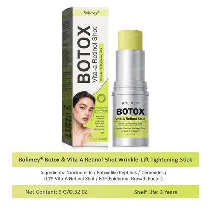 👑✨Made and shipped from the UK ✅ Rolimey® Botox & Vita-A Retinol Shot Wrinkle-Lift Tightening stick