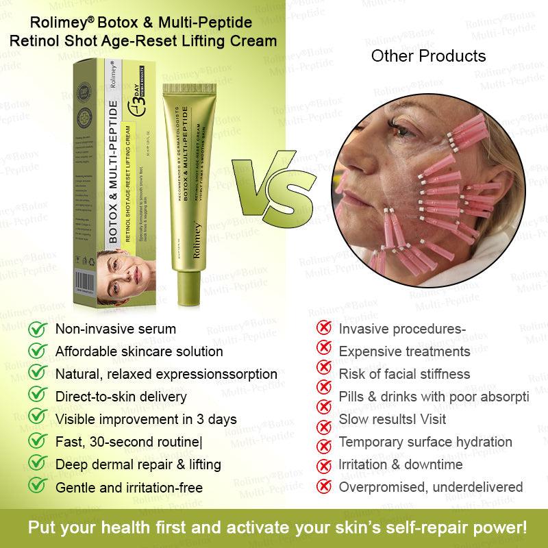 💐🌟💛Rolimey® Multi-Peptide Retinol Shot Wrinkle-Lift Cream