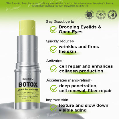 👑✨Made and shipped from the UK ✅ Rolimey® Botox & Vita-A Retinol Shot Wrinkle-Lift Tightening stick