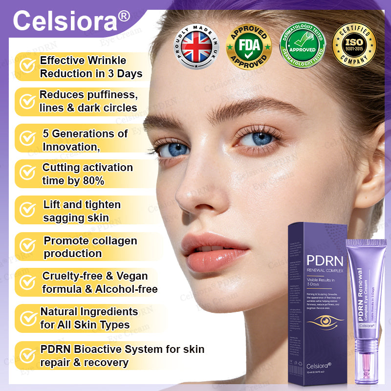🏅✨Celsiora® PDRN Renewal Complex Eye Cream | Wrinkles, Puffiness & Dark Circles