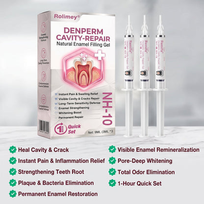 💎 Evolvion® Nano-HAp Enamel Renewal Gel – Advanced Enamel Defense & Tooth Care🦷
