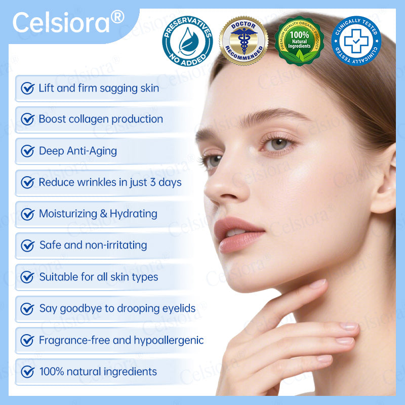 🎁✨Made and shipped from the UK 💫Celsiora® Botox & PDRN Anti-Wrinkle Shot – Lift & Firming Cream- Last Day Promotion 70% OFF